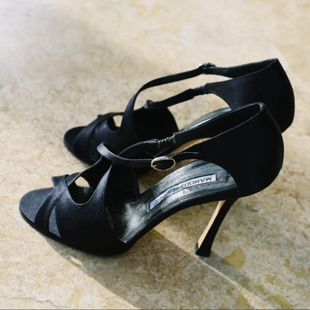 Manolo Blahnik Black Heels